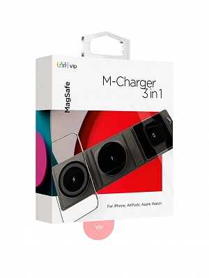 Беспроводная зарядная станция VLP MagSafe M-Charger 3in1